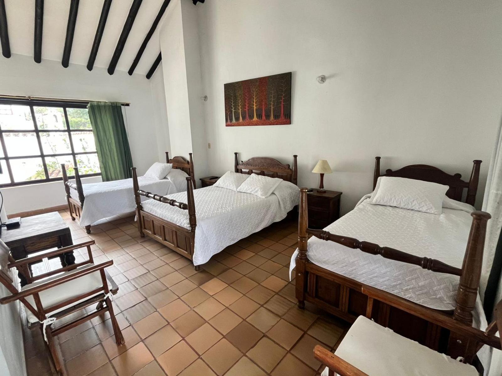 Posada de los Ángeles Villa de Leyva Esterno foto